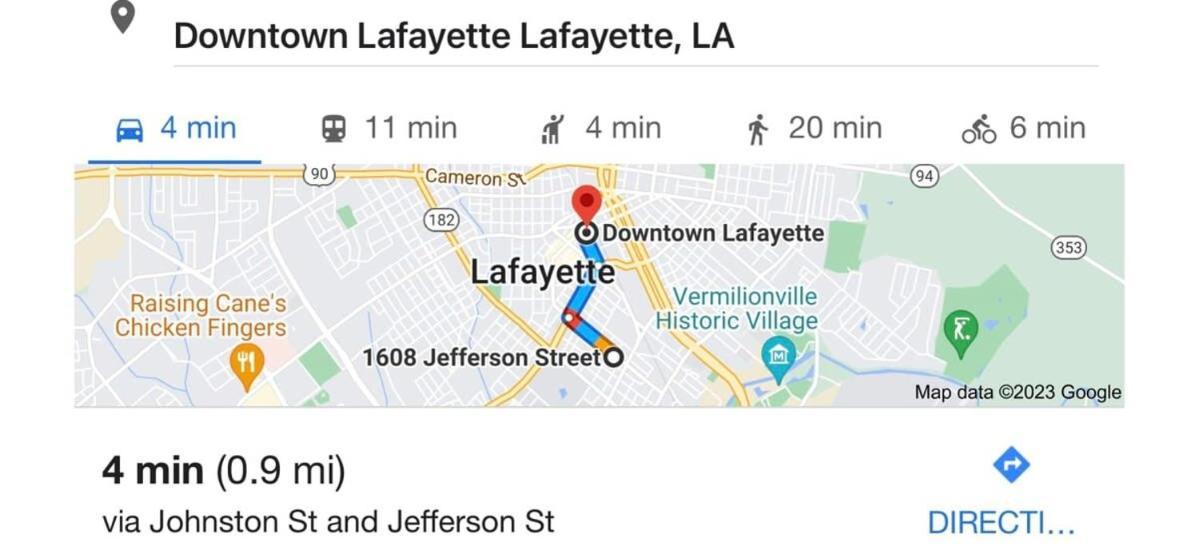 Jefferson Rental Room 1 لافايت المظهر الخارجي الصورة